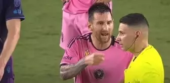 Messi'den olay tepki! Hakeme küfür etti