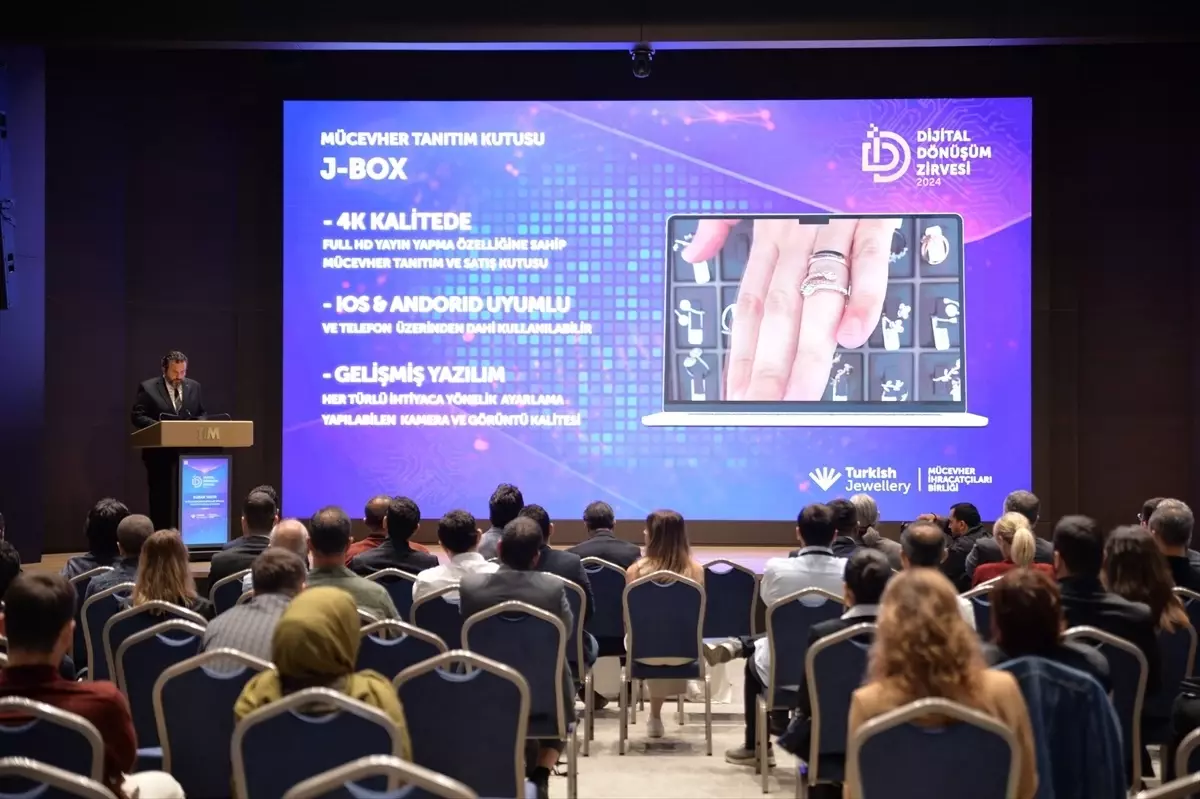 Mücevher İhracatçıları Birliği Dijital Dönüşüm Zirvesi'ni Düzenledi