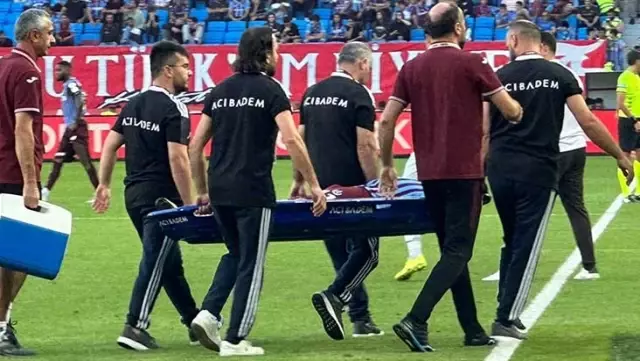 Shocking injury at Trabzonspor! Ozan Tufan had to leave the field on a stretcher.