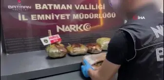 Batman'da Uyuşturucu Kaçakçılığı Operasyonu: 8 Kilo Skunk Ele Geçirildi