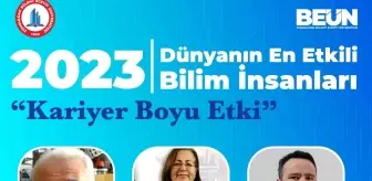 Zonguldak Bülent Ecevit Üniversitesi'nden 9 Akademisyen Dünyanın En Etkili Bilim İnsanları Listesinde