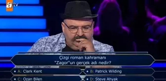Çizgi roman kahramanı 'Zagor'un gerçek adı nedir? Kim Milyoner Olmak İster yeni bölüm soru ve cevapları!