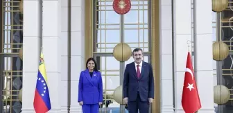 Cevdet Yılmaz ve Delcy Rodriguez İki Ülke Arasındaki İşbirliğini Görüştü