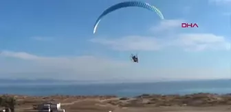 Paramotorla Uçuşta 4,5 Yaşındaki Eren Uyuyakaldı