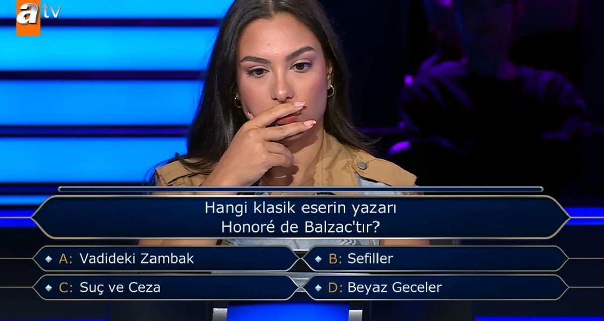 Hangi klasik eserin yazarı Honoré de Balzac'tır? Kim Milyoner Olmak İster yeni bölüm soru ve cevapları!