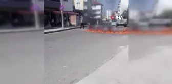 Fındık Üreticisi İstediği Fiyatı Alamayınca Fındığını Yaktı