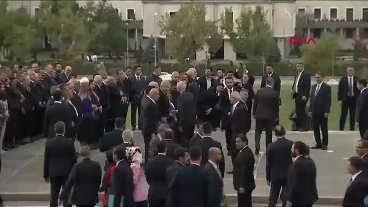 ANKARA TBMM'de 28. Dönem 3. Yasama Yılı Törenle Başladı