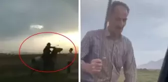 Fotoğraf çekmek isterken kırbaçlı haramilerin saldırısına uğradılar