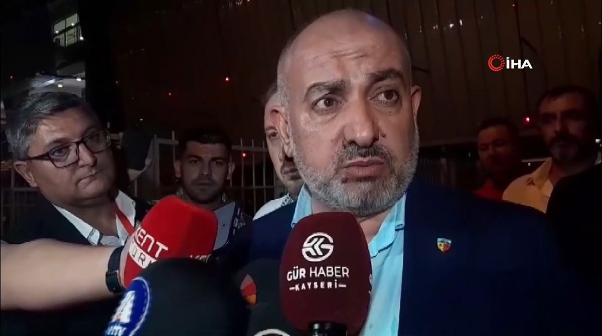 Kayserispor Başkanı Çamlı'dan Hakem İtirazı