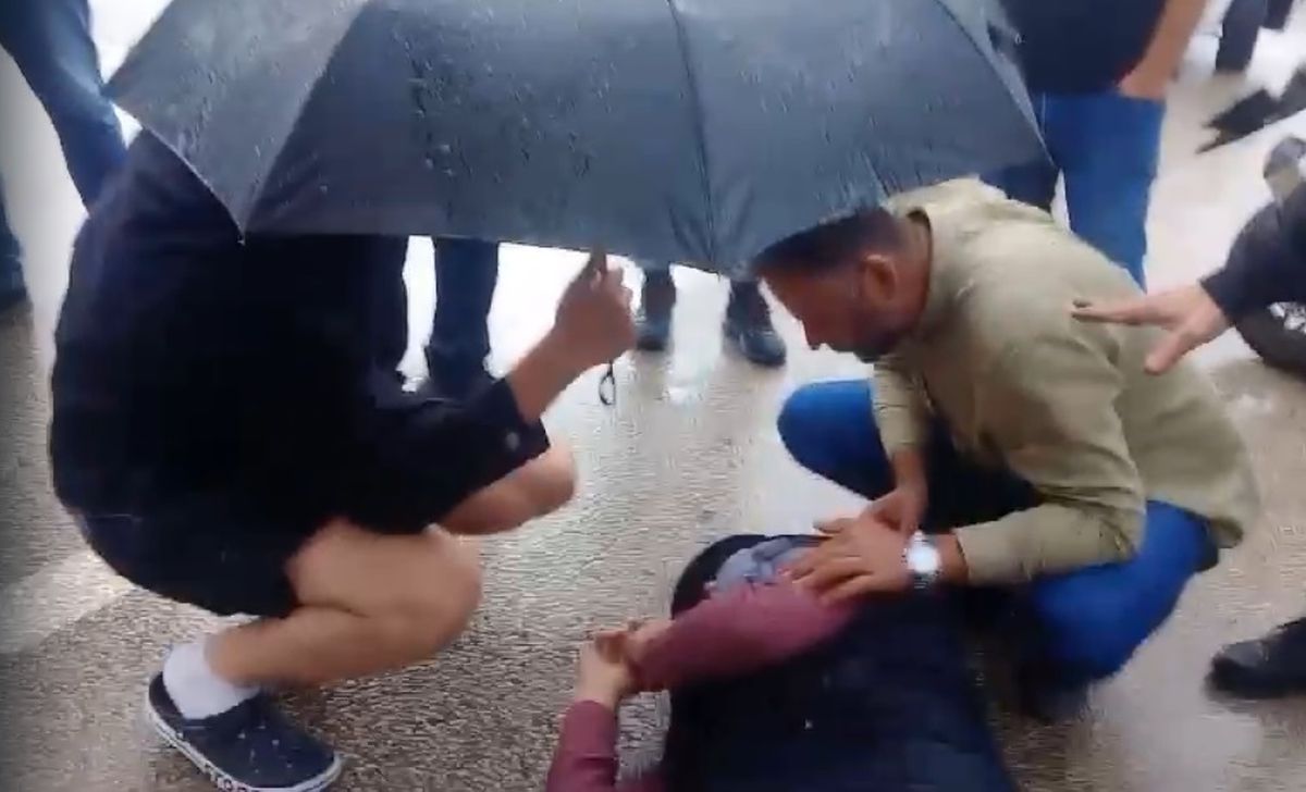 Bursa'da Motosiklet Kazasında Kurye Yaralandı