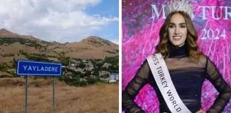 Miss Turkey birincisi İdil Bilgen, Amerika'ya gitmiş