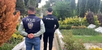 Polis, Cem Garipoğlu'nun kabrinin bulunduğu mezarlıkta nöbet tutuyor