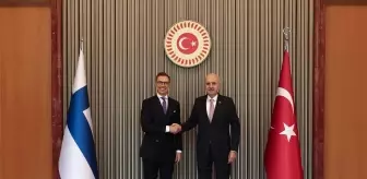 TBMM Başkanı Kurtulmuş, Finlandiya Cumhurbaşkanı Stubb ile görüştü Açıklaması