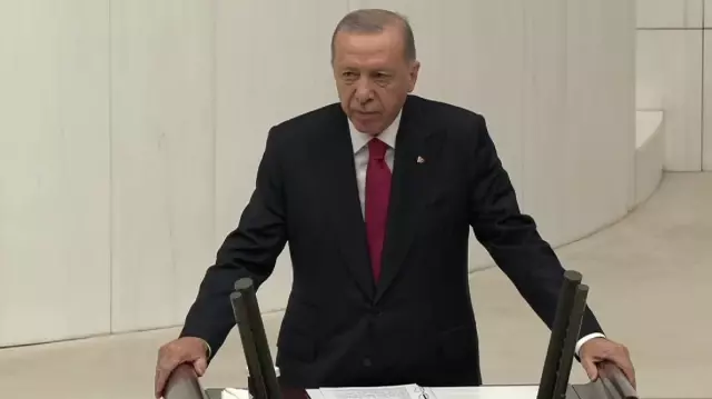 President Erdoğan addresses the Parliament in the new legislative term.