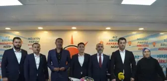 AK Parti Nizip İlçe Başkanlığında devir teslim töreni