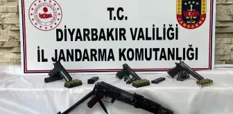 Diyarbakır'da Kaçak Silah Operasyonu: 5 Gözaltı