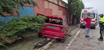 Karabük'te, yağışlı havanın etkisi ile meydana gelen trafik kazalarında 2 kişi yaralandı