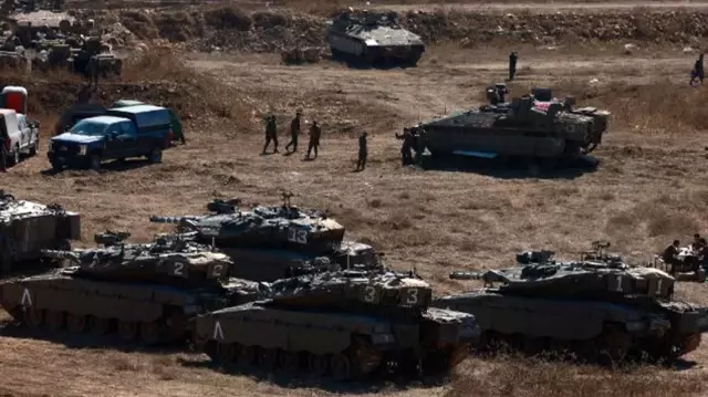 Israel, which is sending more soldiers to the Lebanese border, has requested the evacuation of 24 villages.