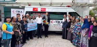 TİKA'dan Vietnam'a Hasta ve Cenaze Nakil Aracı Desteği