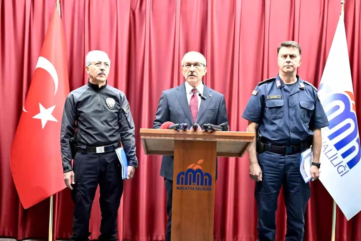 Malatya'da Asayiş Olaylarında Dikkat Çeken Düşüş