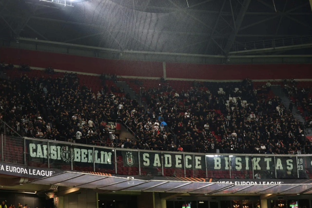 Beşiktaş is banned from away matches in Europe