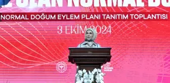 Emine Erdoğan'dan anne adaylarına 'normal doğum' çağrısı