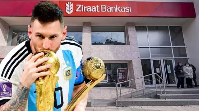 Lionel Messi has become the new face of Ziraat Bank.