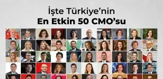 Türkiye'nin En Etkin 50 Pazarlama Yöneticisi Açıklandı