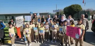 Amasya'da Öğrenciler Dünya Hayvanları Koruma Günü'nde Hayvan Sevgisi Öğreniyor