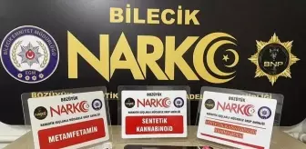 Bilecik'te Uyuşturucu Operasyonu: 8,17 Gram Sentetik Uyuşturucu Ele Geçirildi