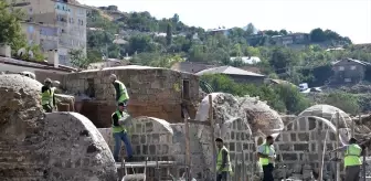 Bitlis'teki Tarihi Yapıların Restorasyonu Sürüyor