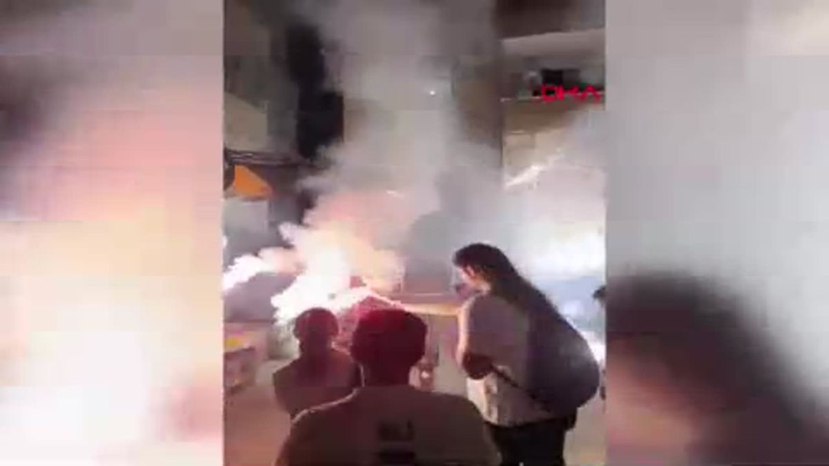 Bursa'da Genç Aşk Vinçle Evlilik Teklifi Yaptı