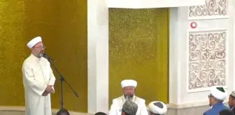 Diyanet Başkanı Erbaş'tan Peygamber Örneği Vurgusu