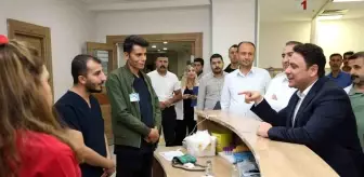 Haliliye Kaymakamı Dr. Şahin, Acil Servisi Ziyaret Etti