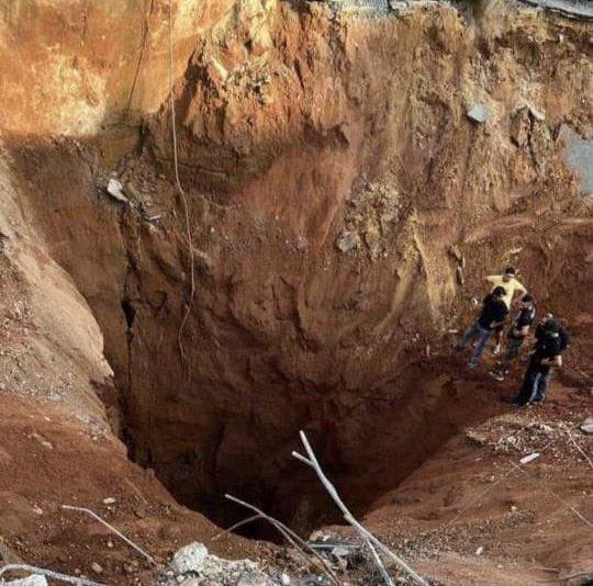 The body of Nasrallah was temporarily buried in a secret location