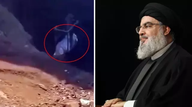 Nasrallah's funeral was temporarily buried in a secret location.