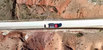 Koru Köyü'nde 13 Kilometrelik Yol Asfaltlama Çalışmaları Başladı