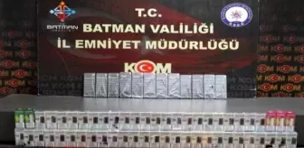 Batman'da Kaçak Elektronik Eşya Operasyonu: 5 Gözaltı