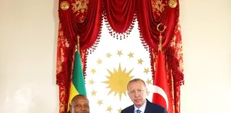 Cumhurbaşkanı Erdoğan, Sao Tome ve Principe Demokratik Cumhuriyeti Başbakanı Patrice Emery Trovoada'yı kabul etti