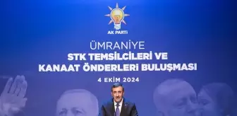 Cumhurbaşkanı Yardımcısı Yılmaz, STK Temsilcileri ve Kanaat Önderleri Buluşması'nda konuştu Açıklaması