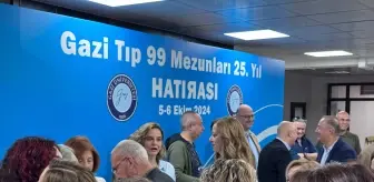 Gazi Üniversitesi Tıp Fakültesi Mezunları 25. Yıl Buluşmasını Gerçekleştirdi