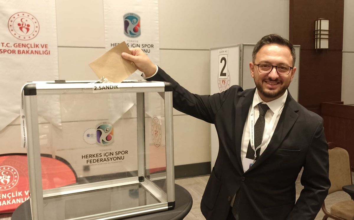 Kerim Çamoğlu, Herkes İçin Spor Federasyonu Başkanlığına Yeniden Seçildi