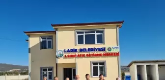 Ladik Belediyesi Sıfır Atık Merkezinde Kompost Üretimine Başladı