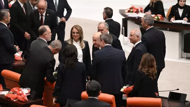 New seating plan in the Turkish Grand National Assembly! MHP moves next to the DEM Party.