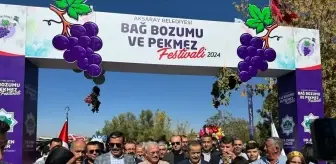 Aksaray'da 3. Bağ Bozumu ve Pekmez Festivali Coşkuyla Kutlandı