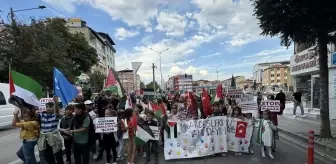 Antalya, Isparta ve Burdur'da İsrail'in Saldırılarına Protesto Yürüyüşü