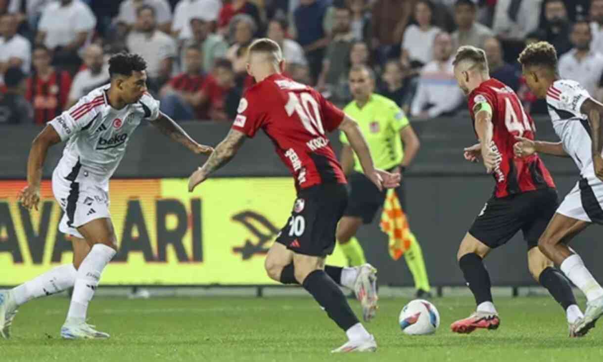 Beşiktaş-Gaziantep FK maçından kareler! BJK-Gaziantep maçından unutulmaz anlar…