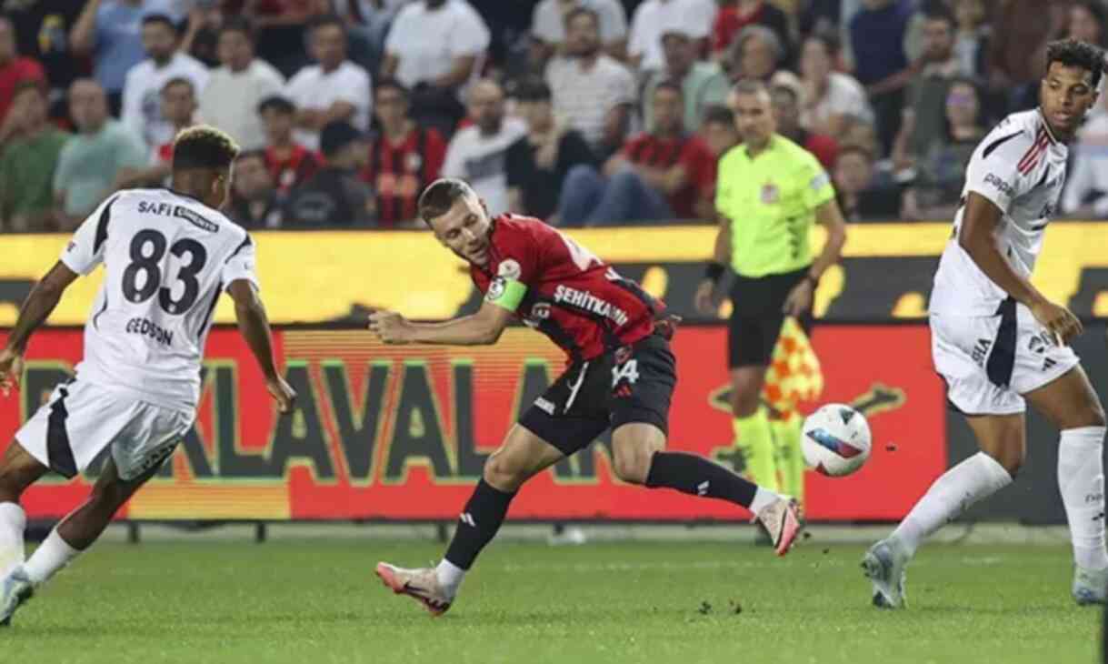 Beşiktaş-Gaziantep FK maçından kareler! BJK-Gaziantep maçından unutulmaz anlar…