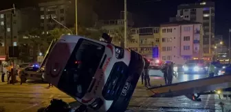 Samsun'da Tramvay ile Ambulans Çarpıştı: 4 Yaralı