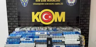 Viranşehir'de Kaçakçılık Operasyonu: 85 Cep Telefonu ve 5 Bin 400 Paket Sigara Ele Geçirildi